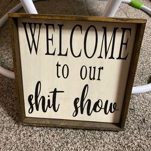 Custom made sign